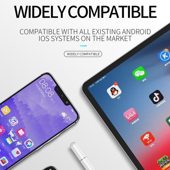 Jr-Bp560 Excellent Series Portable Universal Passive Disc Head Capacitive Pen With Replaceable Refill