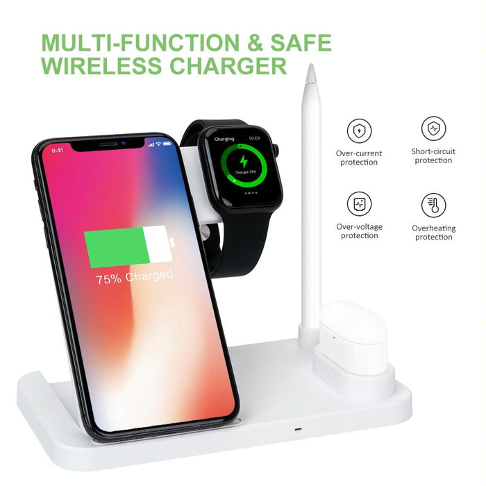 Vertical Wireless Charger With Adjustable Stand