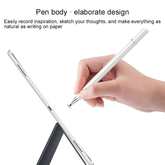 Passive Capacitive Pen Touch Screen Stylus Pen White