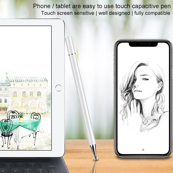 Passive Capacitive Pen Touch Screen Stylus Pen White