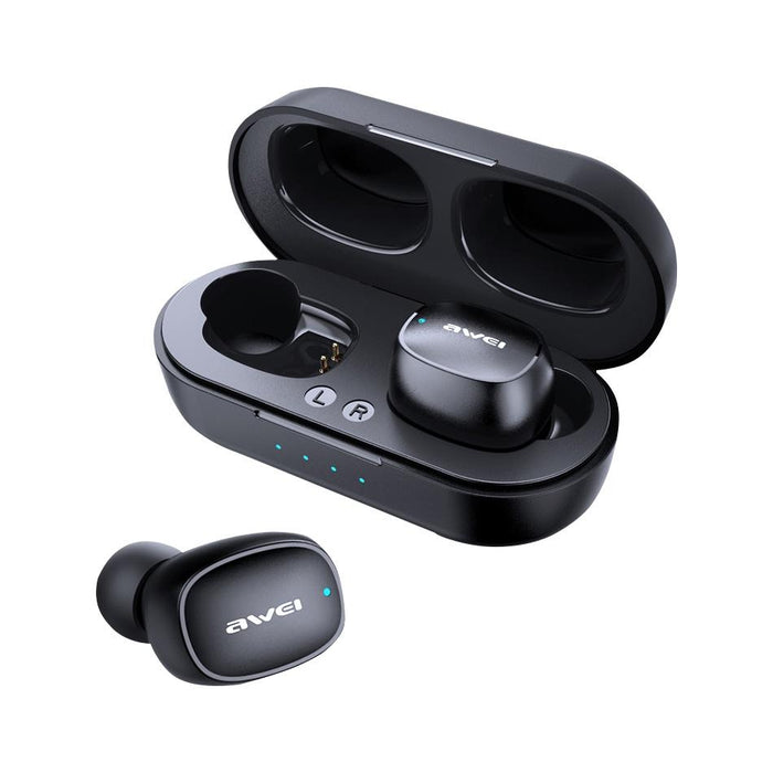 T13 Tws Bluetooth V5.0 Ture Wireless Sports Headset With Charging Case Black