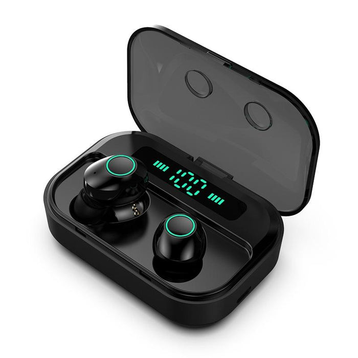 M7 Tws V5.0 Binaural Wireless Stereo Bluetooth Headset With Charging Case And Digital Display