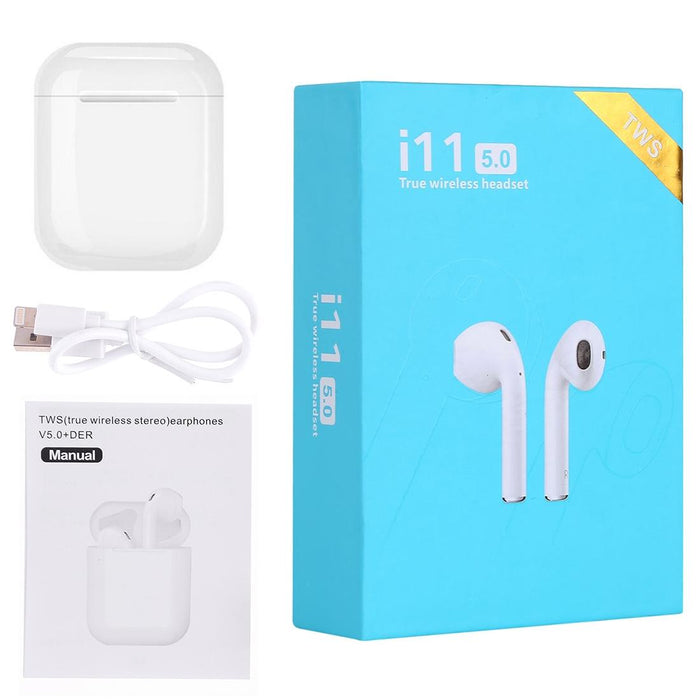 I11 Tws Upgraded Version Bluetooth V5.0 Touch Control Wireless Stereo Earphones With Magnetic Charging Box