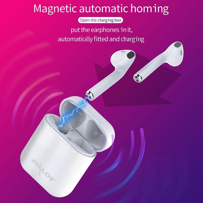 H20 Tws Touch Wireless Bluetooth 5.0 Earphone With Magnetic Charging Box