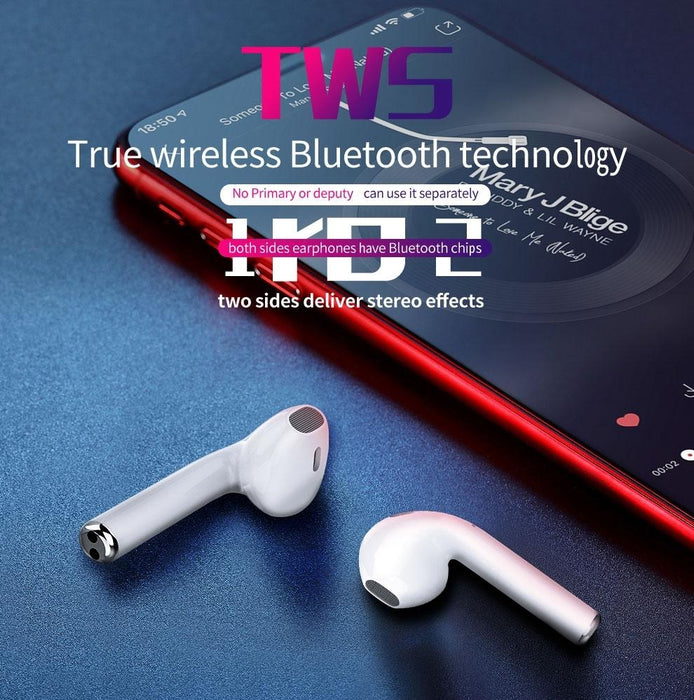 H20 Tws Touch Wireless Bluetooth 5.0 Earphone With Magnetic Charging Box