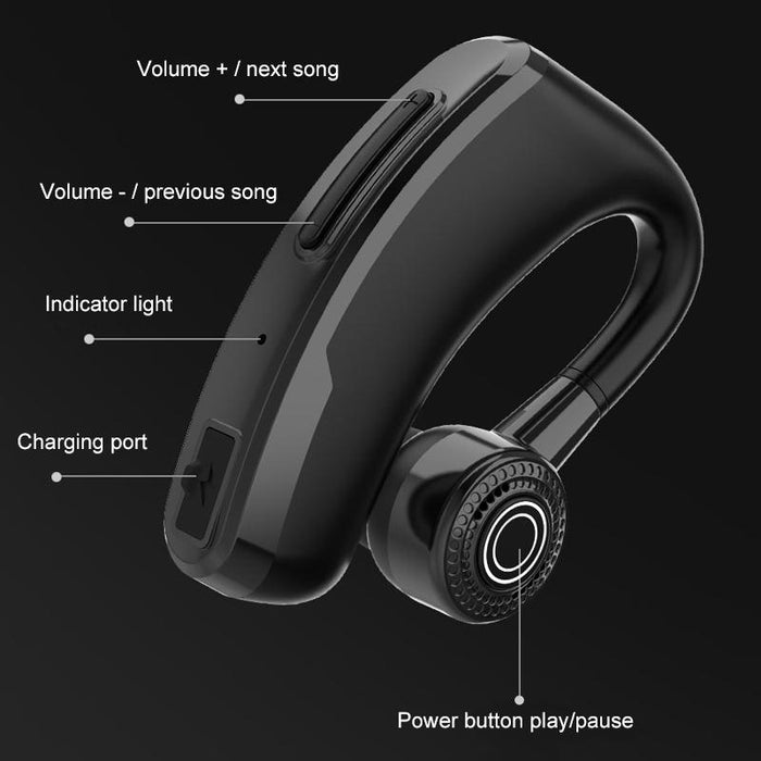 V10 Wireless Bluetooth V5.0 Sport Headphone Without Charging Box