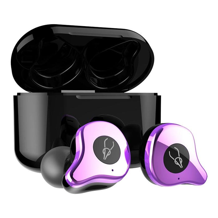 E12 Portable In-Ear Bluetooth V5.0 Earphone With Wireless Charging Box