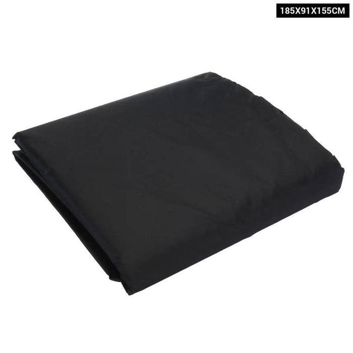 Indoor Outdooor Waterproof Treadmill Cover Running Jogging Machine Dustproof Shelter Protection All-Purpose Dust Covers Black