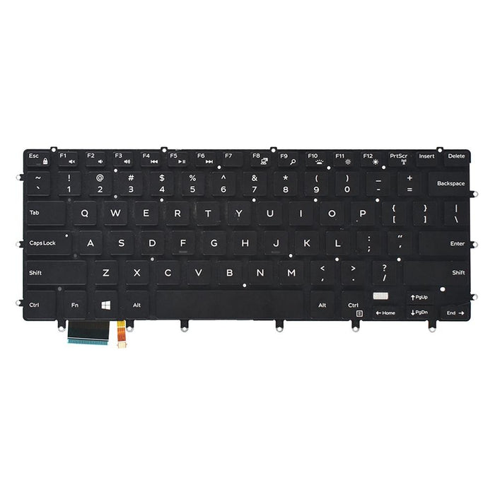 Us Keyboard With Backlight For Dell Xps 15 9550 9560 Black