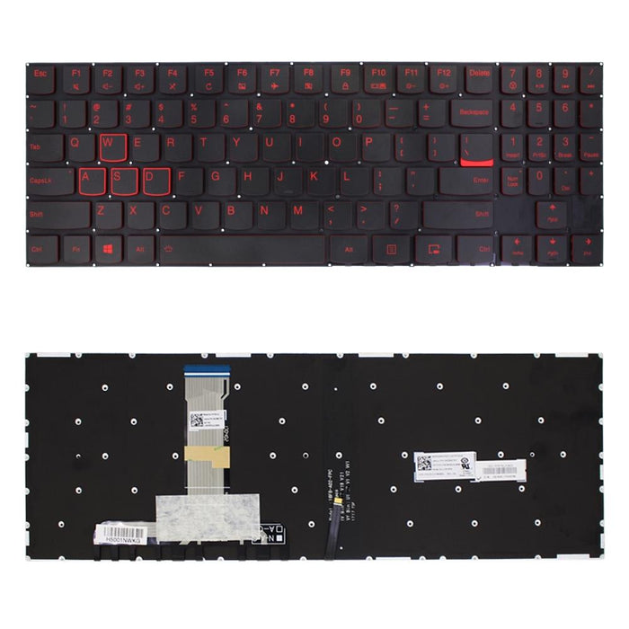 Us Keyboard With Backlight For Lenovo Legion Y520 Y520-15Ikb Y720 Y720-15Ikb R720 R720-15Ikb Black