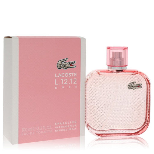 Eau De Lacoste L.12.12 Rose Sparkling By For Women-100 Ml