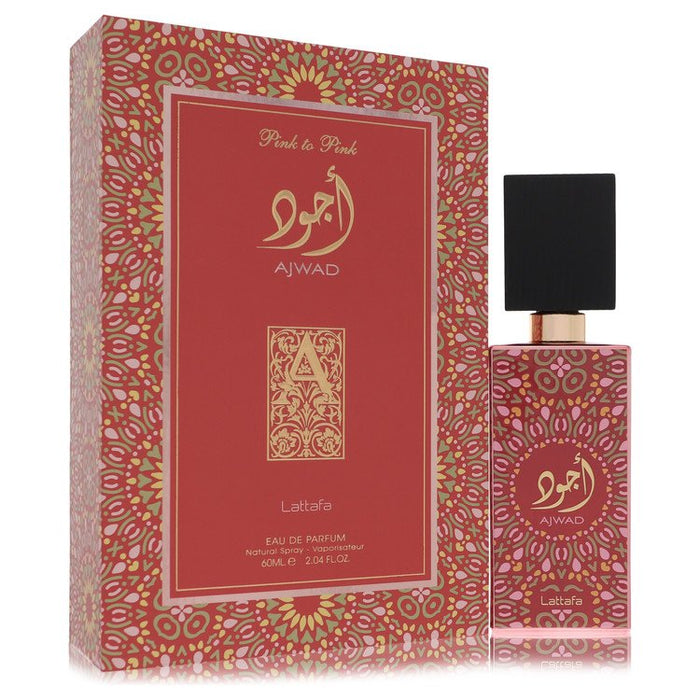 Lattafa Ajwad Pink To Pink Eau De Parfum Spray By Lattafa For Women-60 Ml