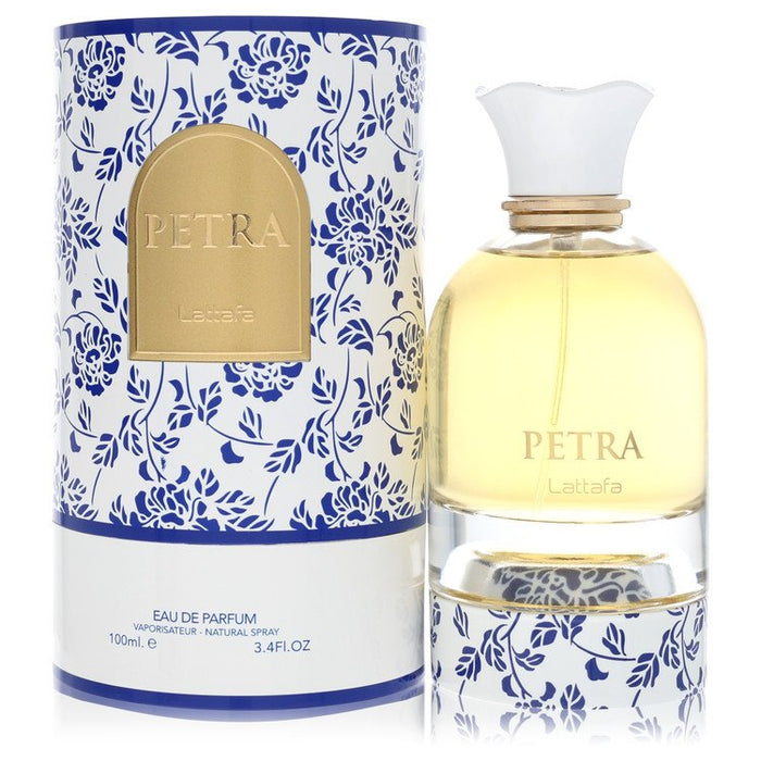 Lattafa Petra Eau De Parfum Spray By Lattafa For Women-100 Ml