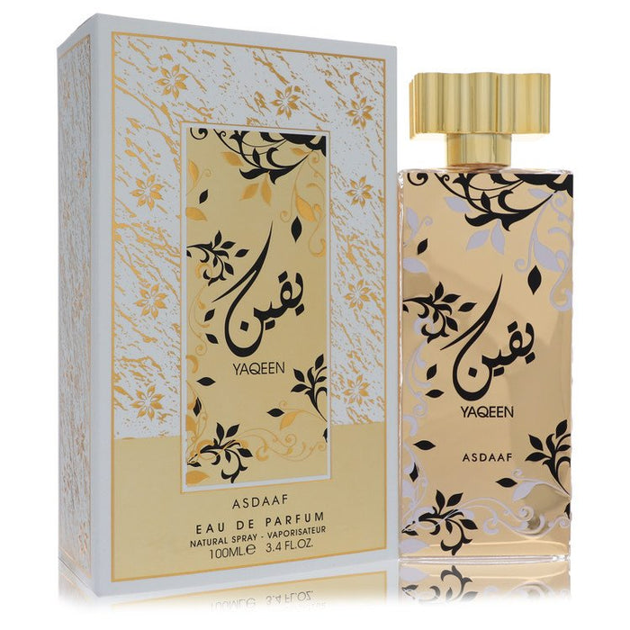 Lattafa Asdaaf Yaqeen Eau De Parfum Spray By Lattafa For Women-100 Ml