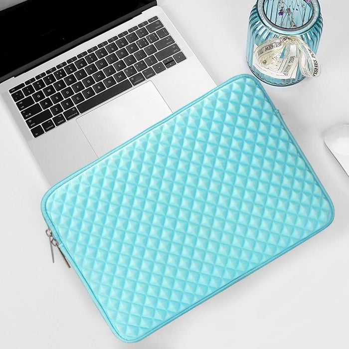 Textured Diamond Laptop Sleeve - Compact