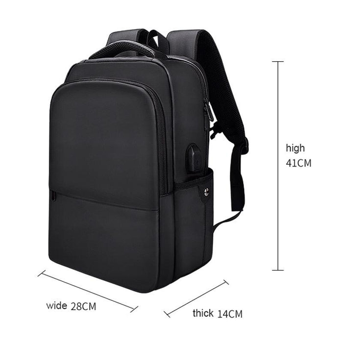 Waterproof Laptop Backpack with Usb Interface for 15