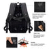 Waterproof Laptop Backpack with Usb Interface for 15