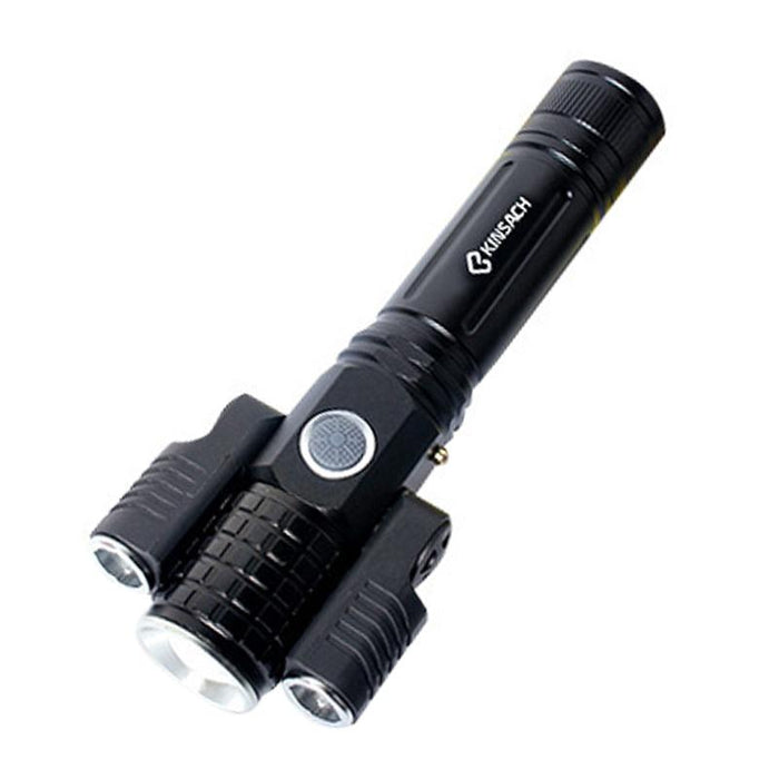 Waterproof Usb T6 + Xpe Led Flashlight 4 Modes