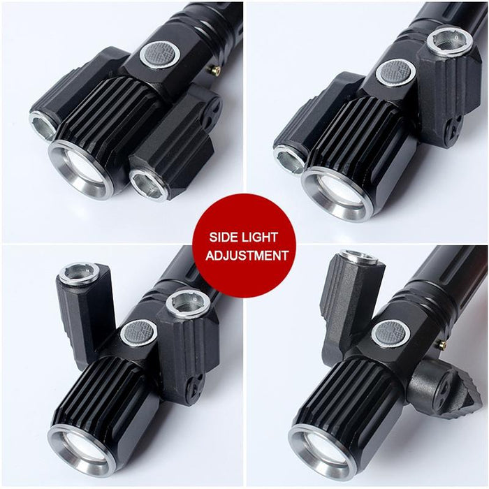 Waterproof Usb T6 + Xpe Led Flashlight 4 Modes