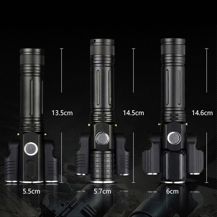 Waterproof Usb T6 + Xpe Led Flashlight 4 Modes