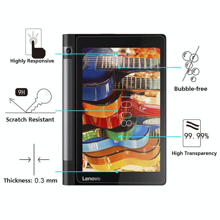 75 Pcs For Lenovo Yoga Tab 3 10 Inch / Yt3-X50F 0 0.3Mm 9H Hardness Tempered Glass Screen Film