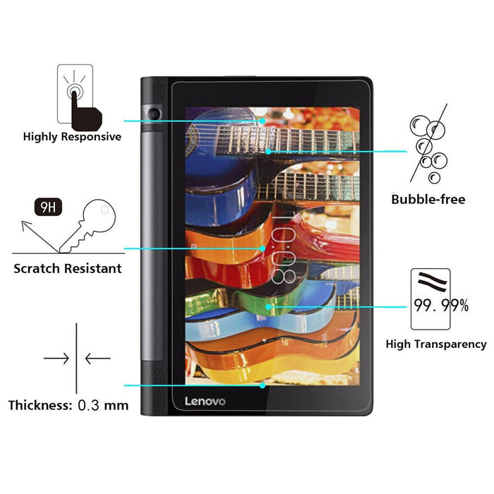 For Lenovo Yoga Tab 3 10 Inch / Yt3-X50F 0.3Mm 9H Hardness Tempered Glass Screen Film