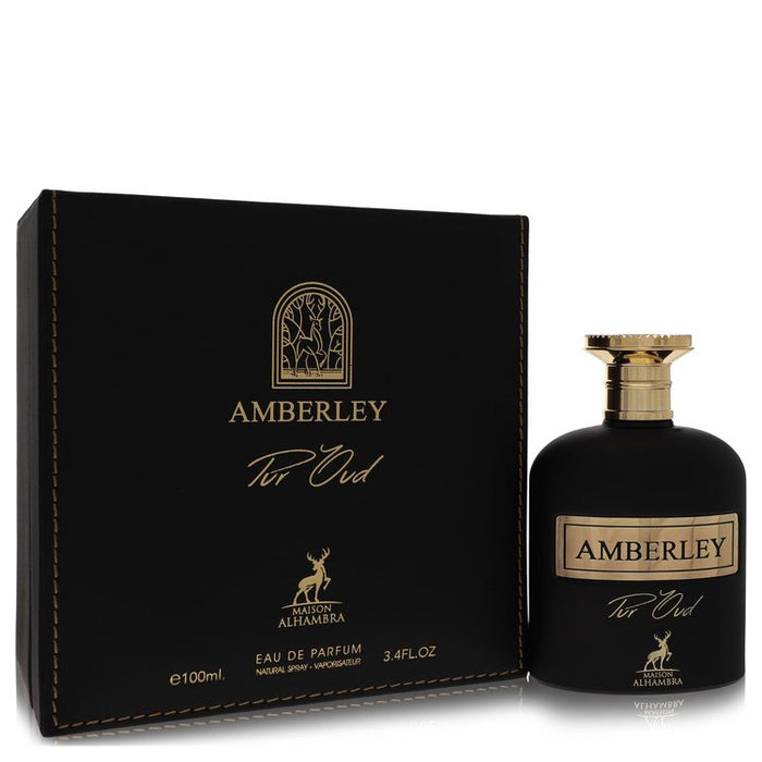 Maison Alhambra Amberley Pure Oud Eau De Parfum Spray For Women-100 Ml