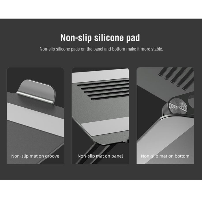 Prodesk Adjustable Aluminum Alloy Laptop Notebook Stand Holder