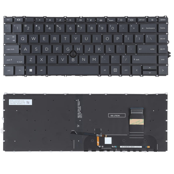 For Hp Elitebook 840 G7 G8 845 G7 745 G7 G8 Us Version Keyboard With Backlight And Pointing Stick