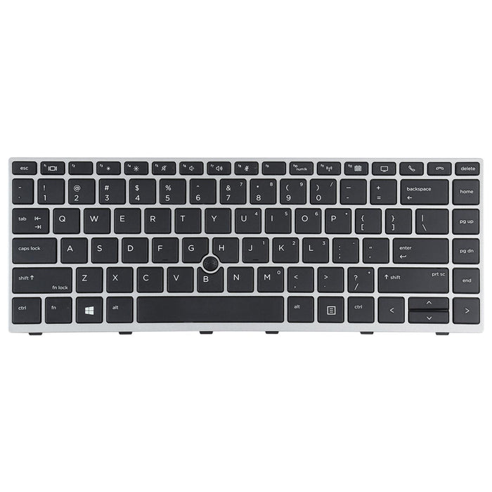 For Hp Elitebook 840 G5 846 G5 745 G5 Us Version Keyboard With Pointing Stick Silver