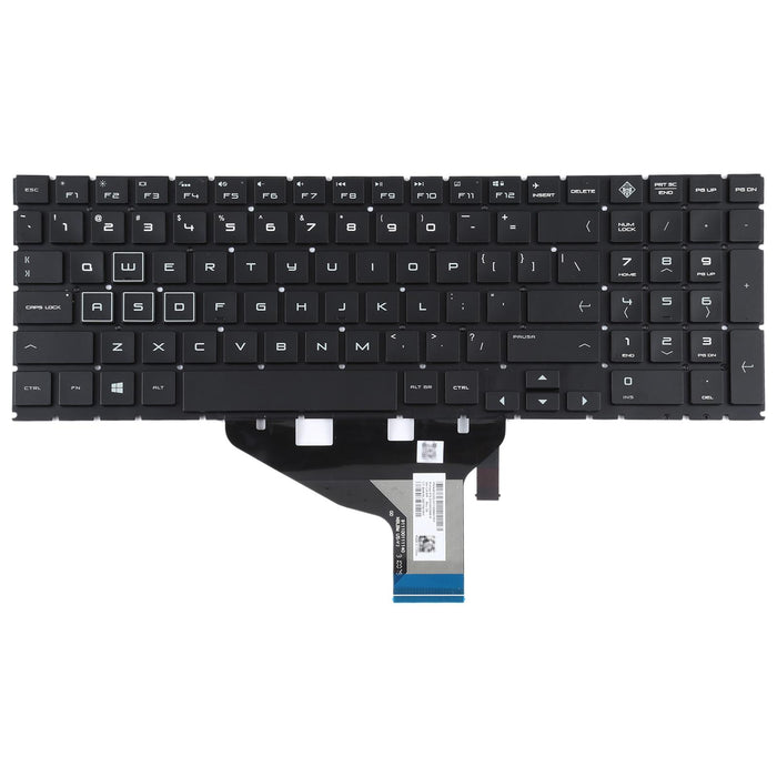 For Hp Omen 15-Dc 15-Dh 15T-Dc 17-Cb Us Version Keyboard With Rgb Backlight