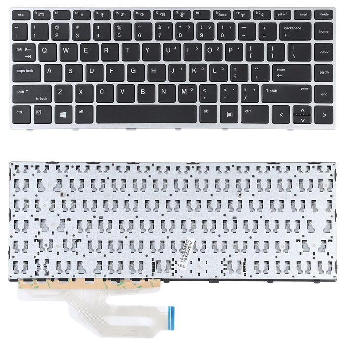 For Hp Probook 430 G5 440 G45 445 G5 Us Version Keyboard Silver