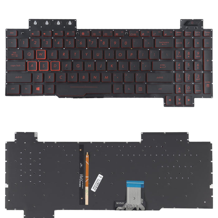 For Asus Fx80 Fx80Ge Fz80G Zx80G Fx505 Us Version Keyboard With Backlight