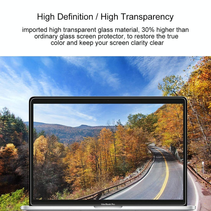 For Macbook Air 11.6 Inch A1370 / A1465 9H Surface Hardness Hd Explosion-Proof Tempered Glass Film