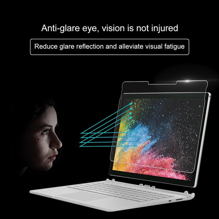 For Microsoft Surface Book 2 13.5 Inch 0.4Mm 9H Surface Hardness Full Screen Tempered Glass Film