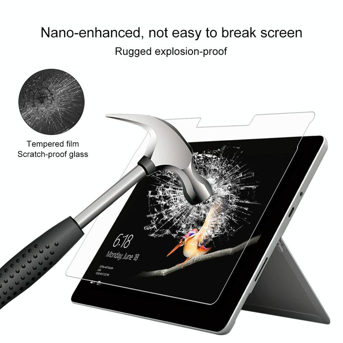 For Microsoft Surface Go 10 Inch 0.4Mm 9H Surface Hardness Full Screen Tempered Glass Film