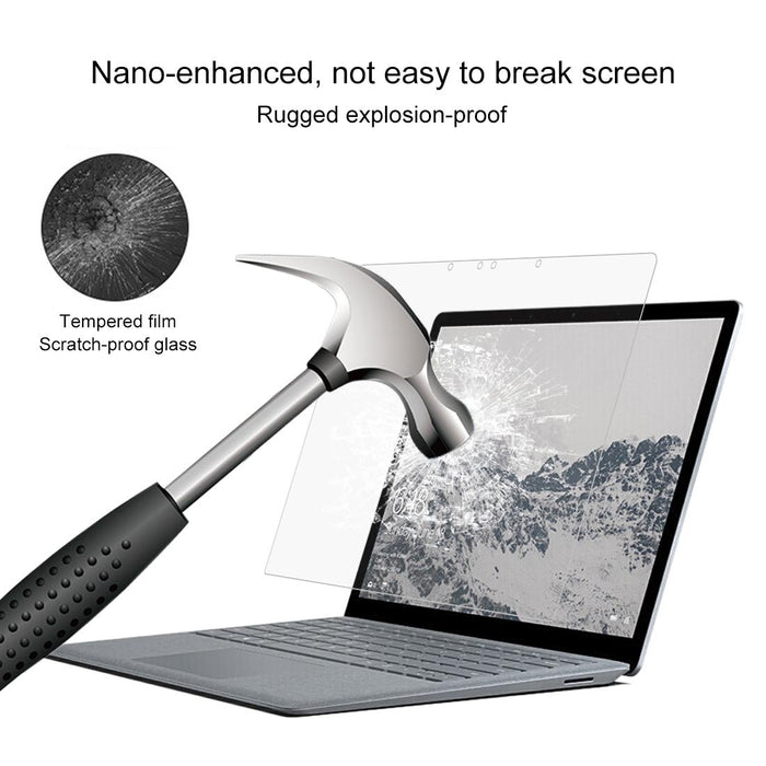 For Microsoft Surface Laptop 13.5 Inch 0.4Mm 9H Surface Hardness Full Screen Tempered Glass Film