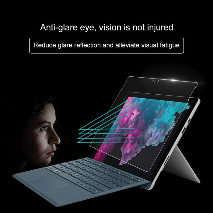 For Microsoft Surface Pro 6 12.3 Inch 0.4Mm 9H Surface Hardness Full Screen Tempered Glass Film