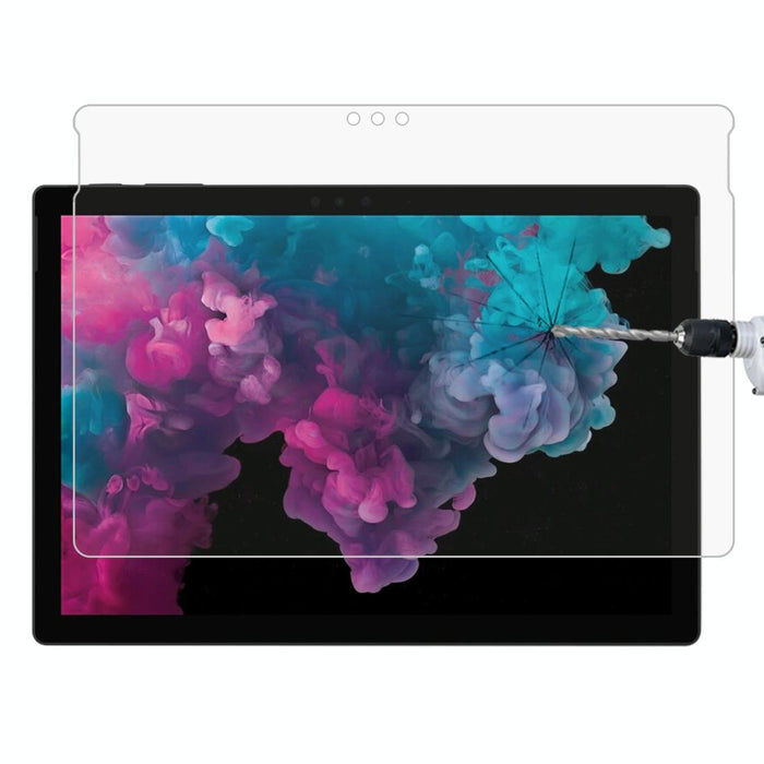 For Microsoft Surface Pro 6 12.3 Inch 0.4Mm 9H Surface Hardness Full Screen Tempered Glass Film