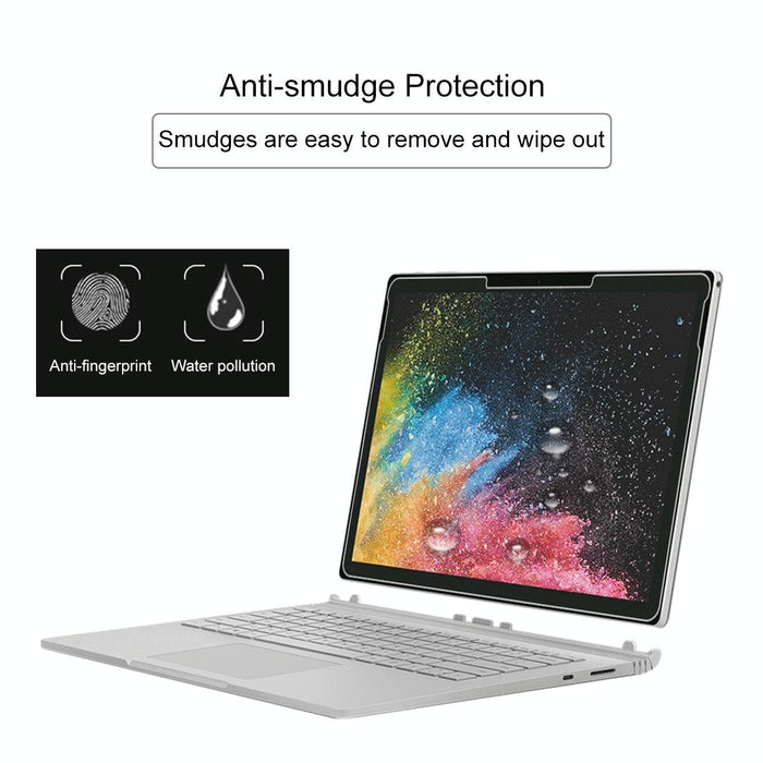 For Microsoft Surface Book 2 15 Inch 0.4Mm 9H Surface Hardness Full Screen Tempered Glass Film