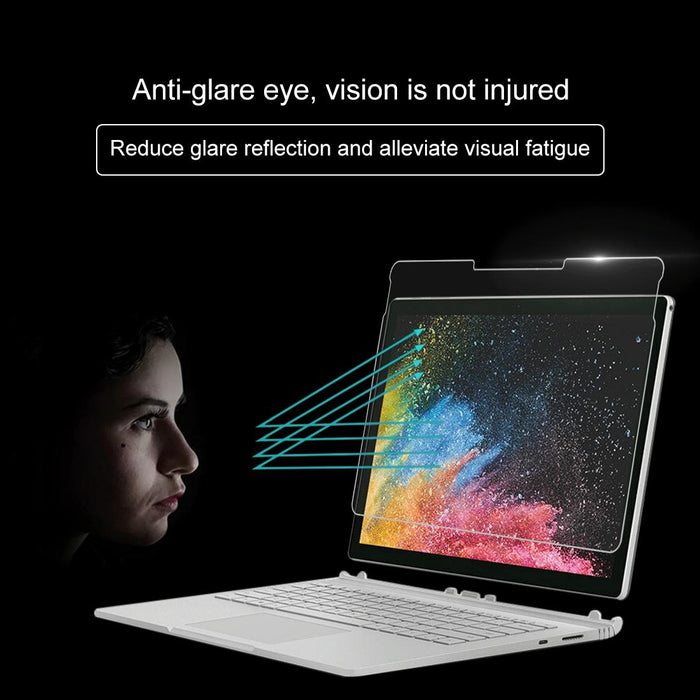 For Microsoft Surface Book 2 15 Inch 0.4Mm 9H Surface Hardness Full Screen Tempered Glass Film