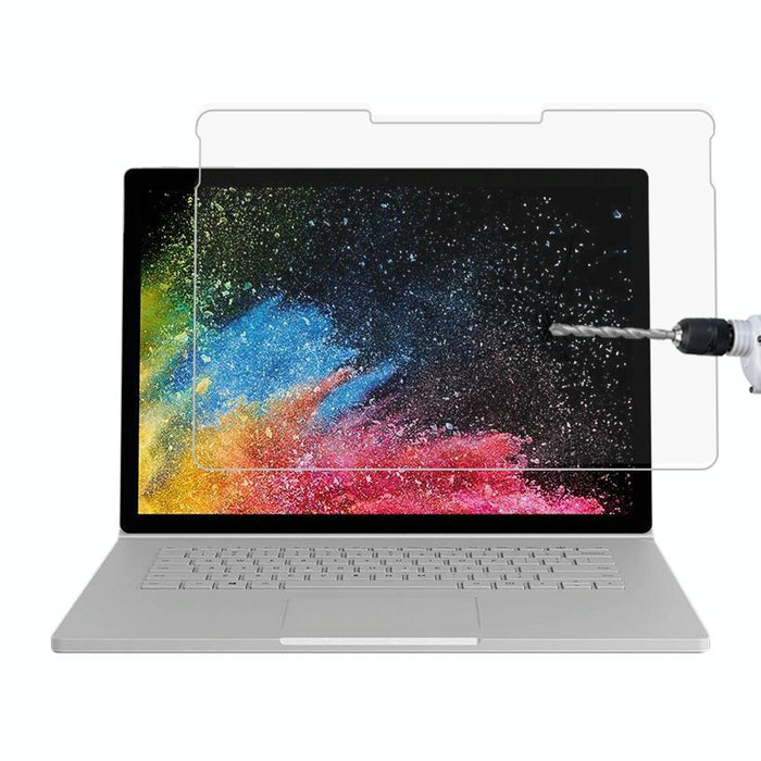 For Microsoft Surface Book 2 15 Inch 0.4Mm 9H Surface Hardness Full Screen Tempered Glass Film