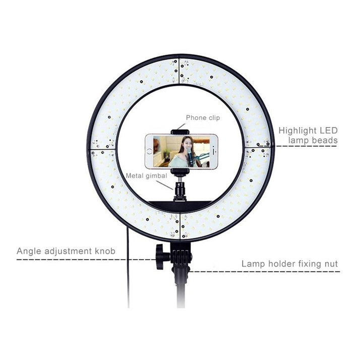 12 Inch Anchor Photography Self-Timer Led Ring Fill-In Light