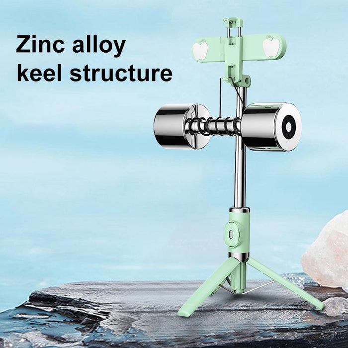 Bluetooth Remote Selfie Stick with Dual Fill Light