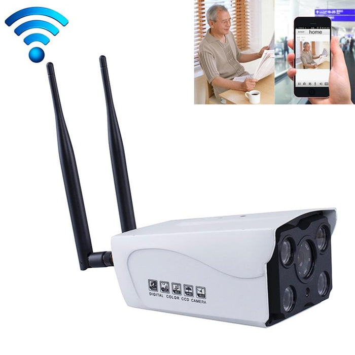 J-02100 1.0Mp Dual Antenna Smart Wireless Wifi Ip Camera Support Infrared Night Vision & Tf Card 64Gb Max