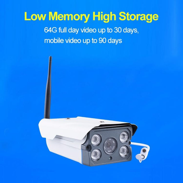 J-01100 1.0Mp Smart Wireless Wifi Ip Camera Support Motion Detection & Infrared Night Vision & Tf Card 64Gb Max