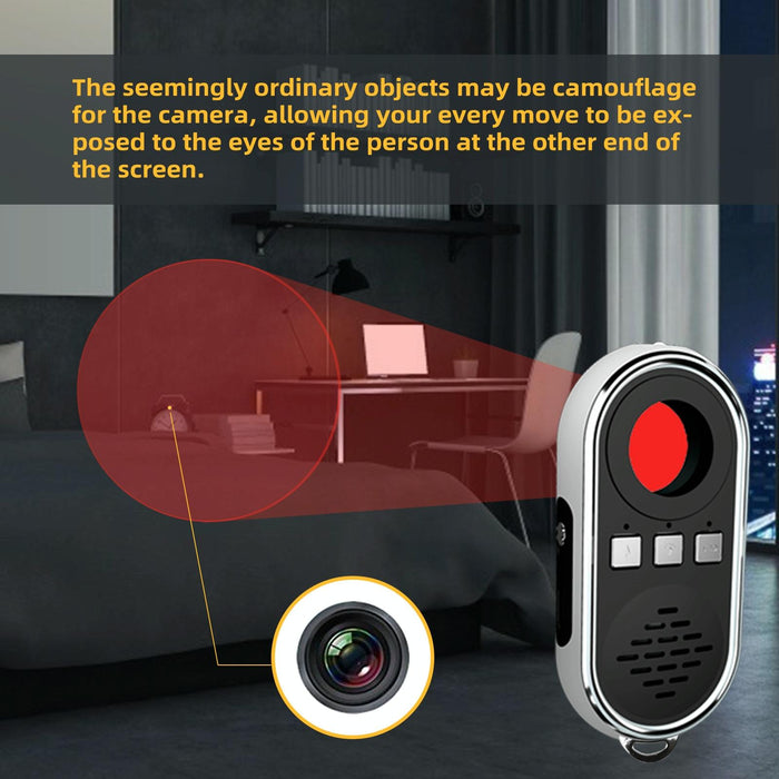 Camera Detector With Led Flashlight