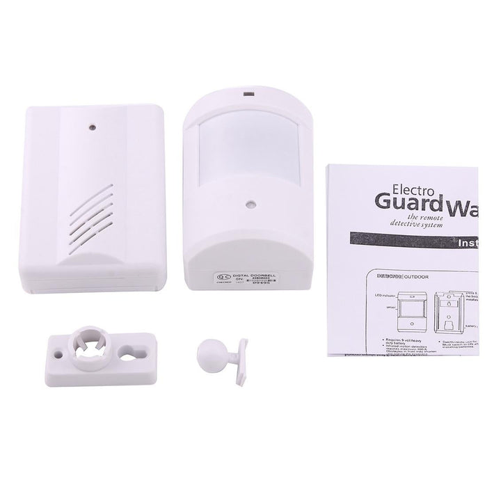 Good Safe Wireless Electro Guard Watch Remote Detective System Kit For Home Office 1 X Receiver & 1 X Detector