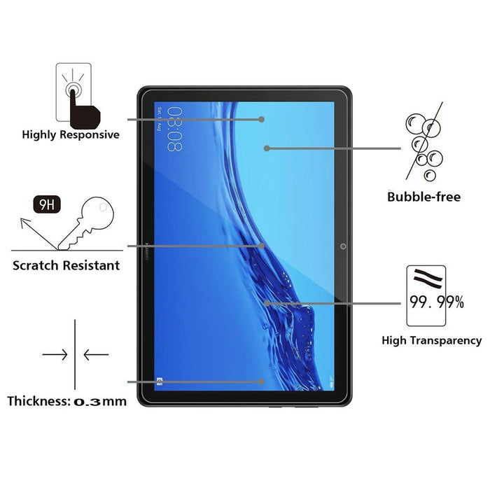 For Huawei Mediapad T5 10.1 75 Pcs 0.26Mm 9H Surface Hardness Explosion-Proof Tempered Glass Film