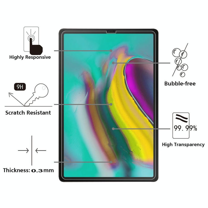 9H Surface Hardness Anti-Fingerprint Explosion-Proof Tempered Glass Film For Samsung Galaxy Tab A 10.1 2019